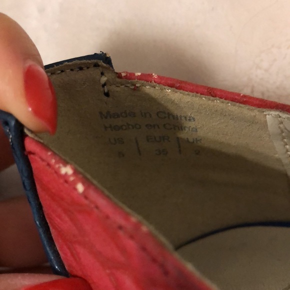 ALDO MULTICOLOR HEELS SIZE 5 - Picture 6 of 12